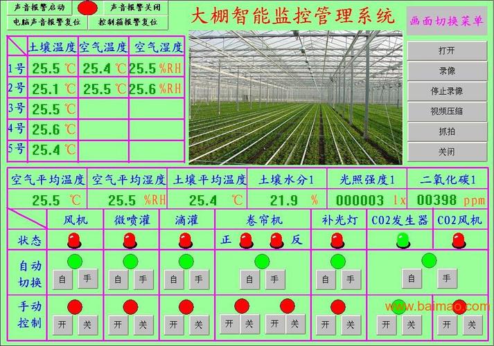 智能农业温室大棚物联网智能监控管理系统生产供应厂家